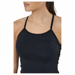 Ribbed Black Sand Melange Seam Black*Gavelo Sale