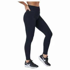 Gavelo Ribbed Black Sand Melange Seam Black Svart Online