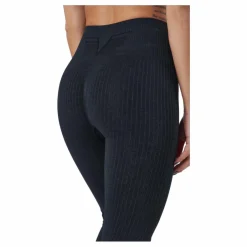 Gavelo Ribbed Black Sand Melange Seam Black Svart Online