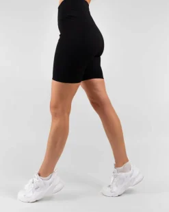 Gavelo Ribbed Seamless Biker Shorts Black Online