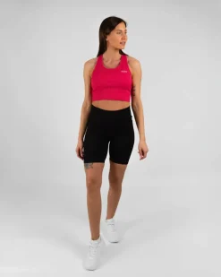 Gavelo Ribbed Seamless Biker Shorts Black Online