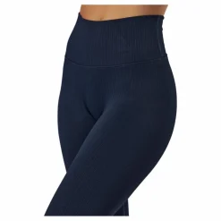 Ribbed Seamless Tights Navy Blue*Famme
