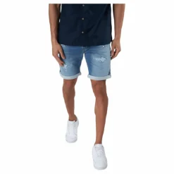 Jack & Jones Rick Con Shorts Ge 009 I.K Blue Blå Clearance
