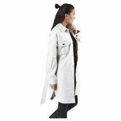 Pieces Riema Overshirt Jacket Grey Grå Hot