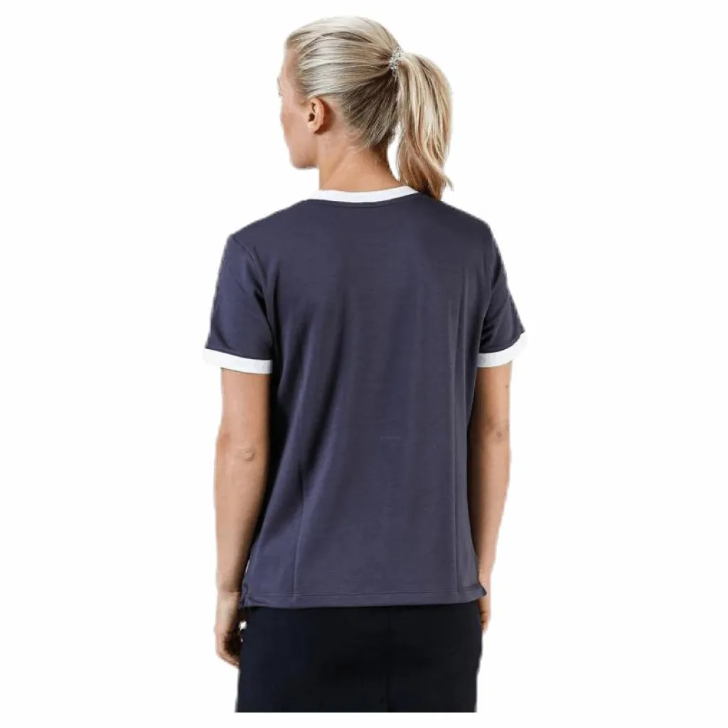 Nike Ringer Top SS Blue/White Blå Sale