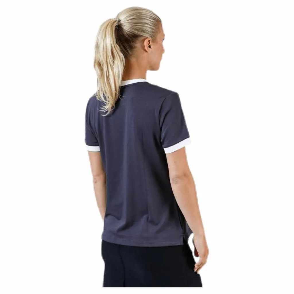 Nike Ringer Top SS Blue/White Blå Sale