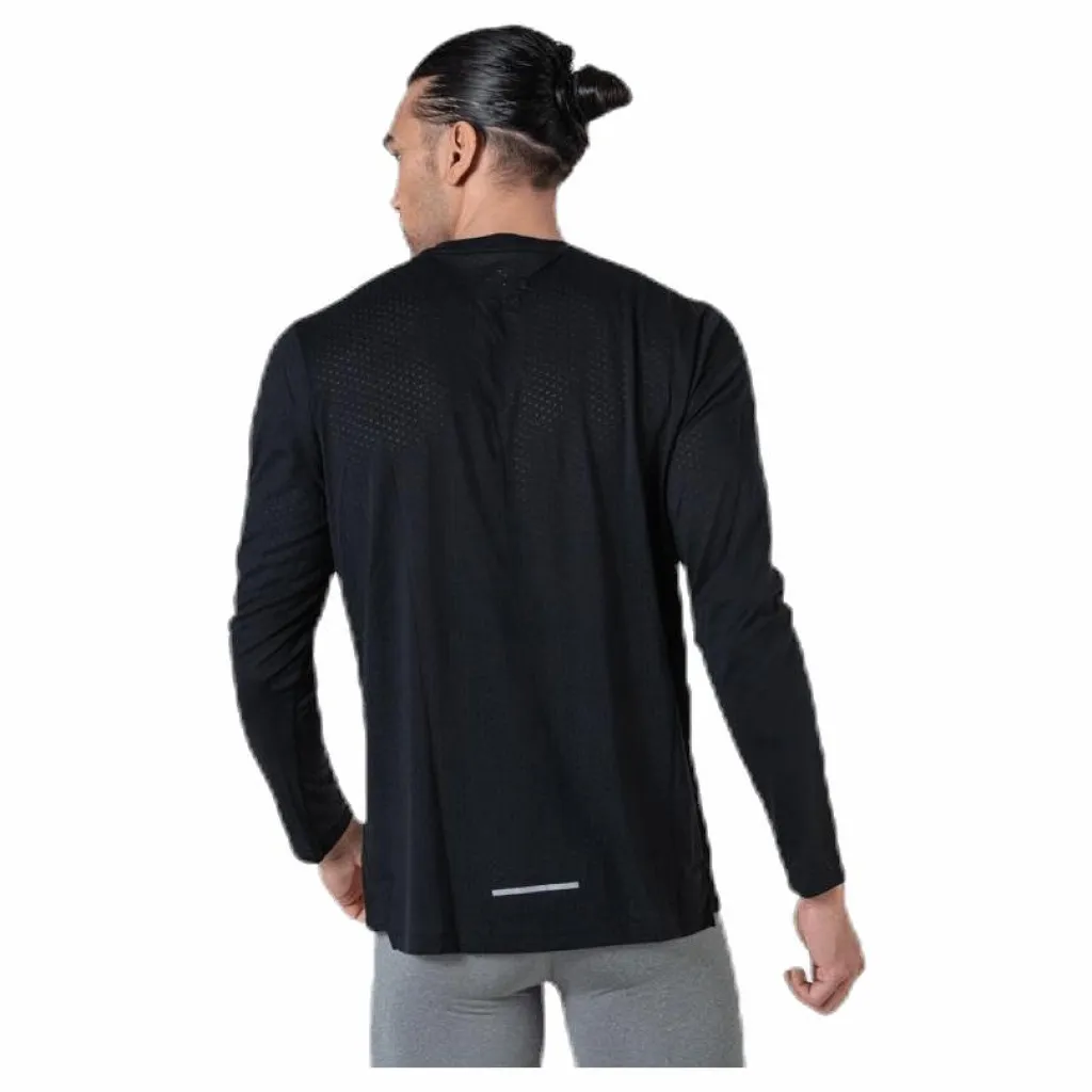 Nike Rise 365 LS Black/Silver Svart Clearance