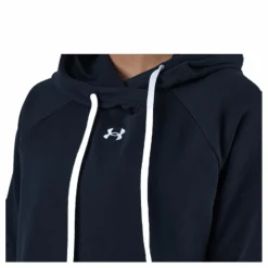 Under Armour Rival Fleece HB Hoodie Black Svart Discount