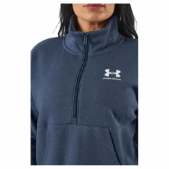 Under Armour Rival Fleece Hz Downpour Gray Blå Hot