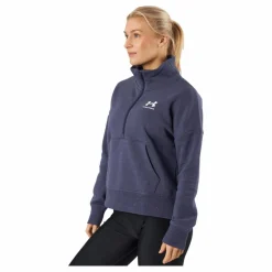 Under Armour Rival Fleece Hz Tempered Steel Blå