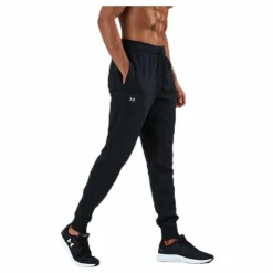 Under Armour Rival Fleece Joggers Black Svart Discount