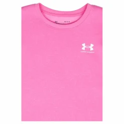 Under Armour Rival Fleece Oversize Crew Pink Edge Rosa Best