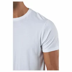 R-neck Tee Bamboo White*Resteröds Sale