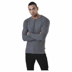Jack & Jones Rob Knit Crew Neck Black Svart Clearance