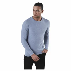 Rob Knit Crew Neck Blue*Jack & Jones Online
