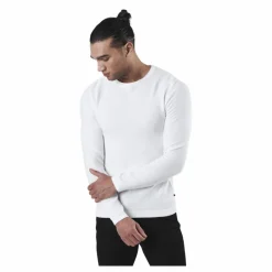 Jack & Jones Rob Knit Crew Neck White Vit Sale