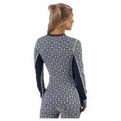 Kari Traa Rose Long Sleeve Shirt Blue Blå