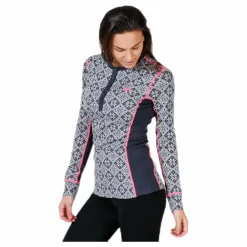 Rose Long Sleeve Shirt Black*Kari Traa New
