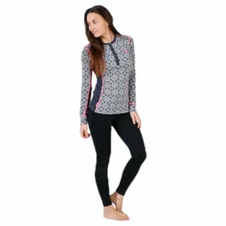 Rose Long Sleeve Shirt Black*Kari Traa New