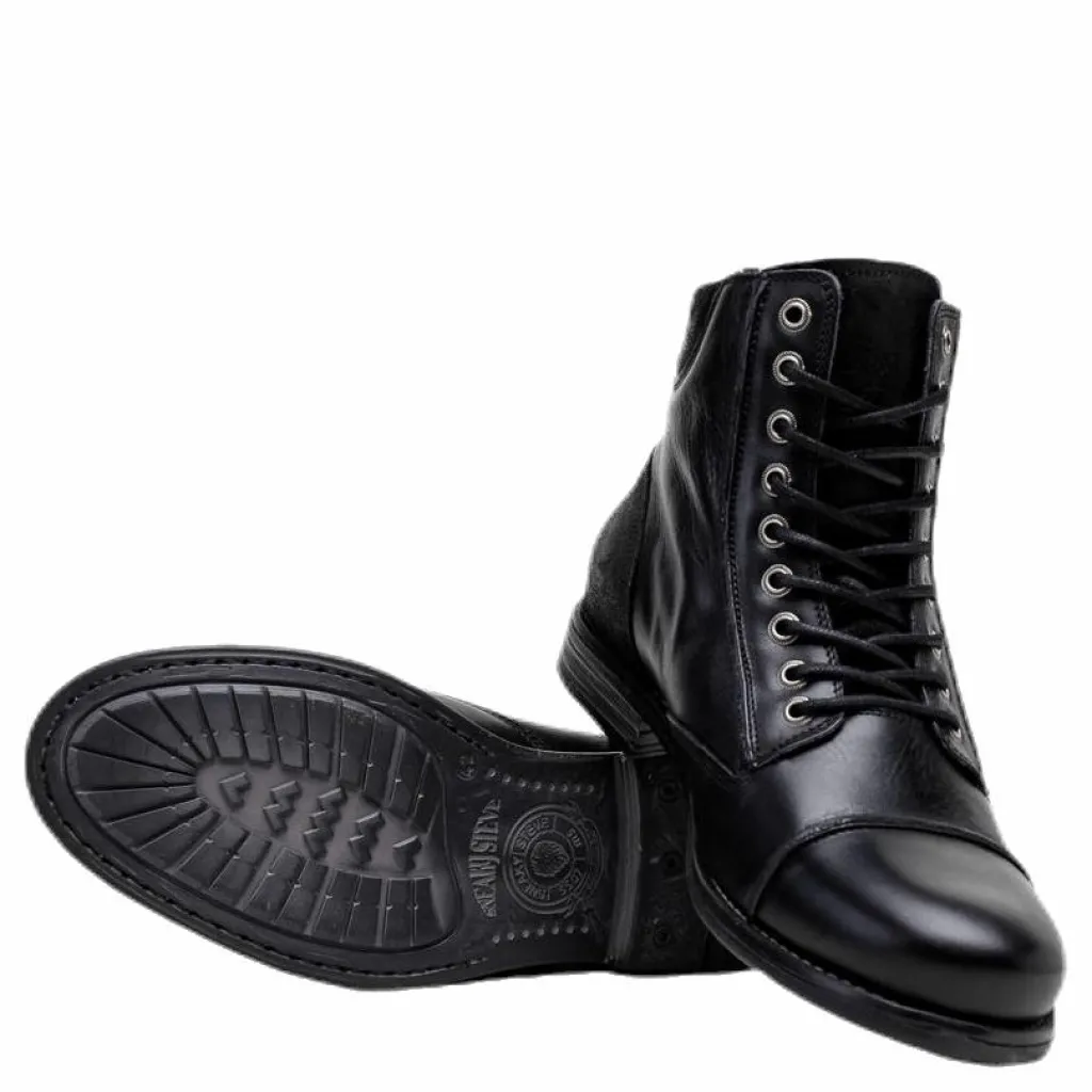 Sneaky Steve Rostov Leather Black Svart New