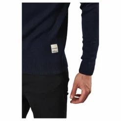 Jack & Jones Roy Knit High Neck Zip Navy Blazer Blå New