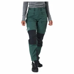 Haglöfs Rugged Standard Pant Women Fjell Green/true Black Grå Online