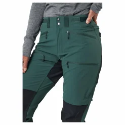Haglöfs Rugged Standard Pant Women Fjell Green/true Black Grå Online