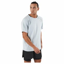 Puma Run Cloudspun Ss Tee Platinum Gray Blå Hot