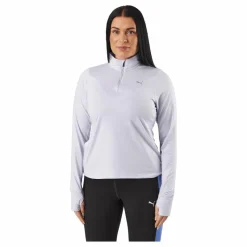 Puma Run Favorite 1/4 Zip W Spring Lavender Lila Hot