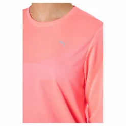Puma Run Favorite Ls Tee W Sunset Glow Rosa Outlet