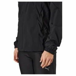 Puma Run Favorite Woven Jacket W Black Svart Online