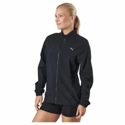 Puma Run Favorite Woven Jacket W Black Svart Outlet
