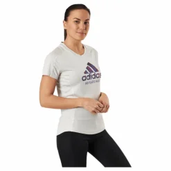 adidas Run For The Oceans Graphic Tee Alumina Vit Sale