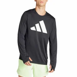 adidas Run It Long Sleeve Long-Sleeve Top Black Svart Online