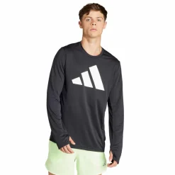 adidas Run It Long Sleeve Long-Sleeve Top Black Svart Online