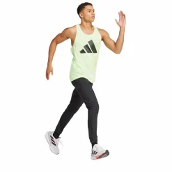 adidas Run It Tank Top Green Grön Best