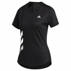 adidas Run It Tee 3S Black Svart Sale