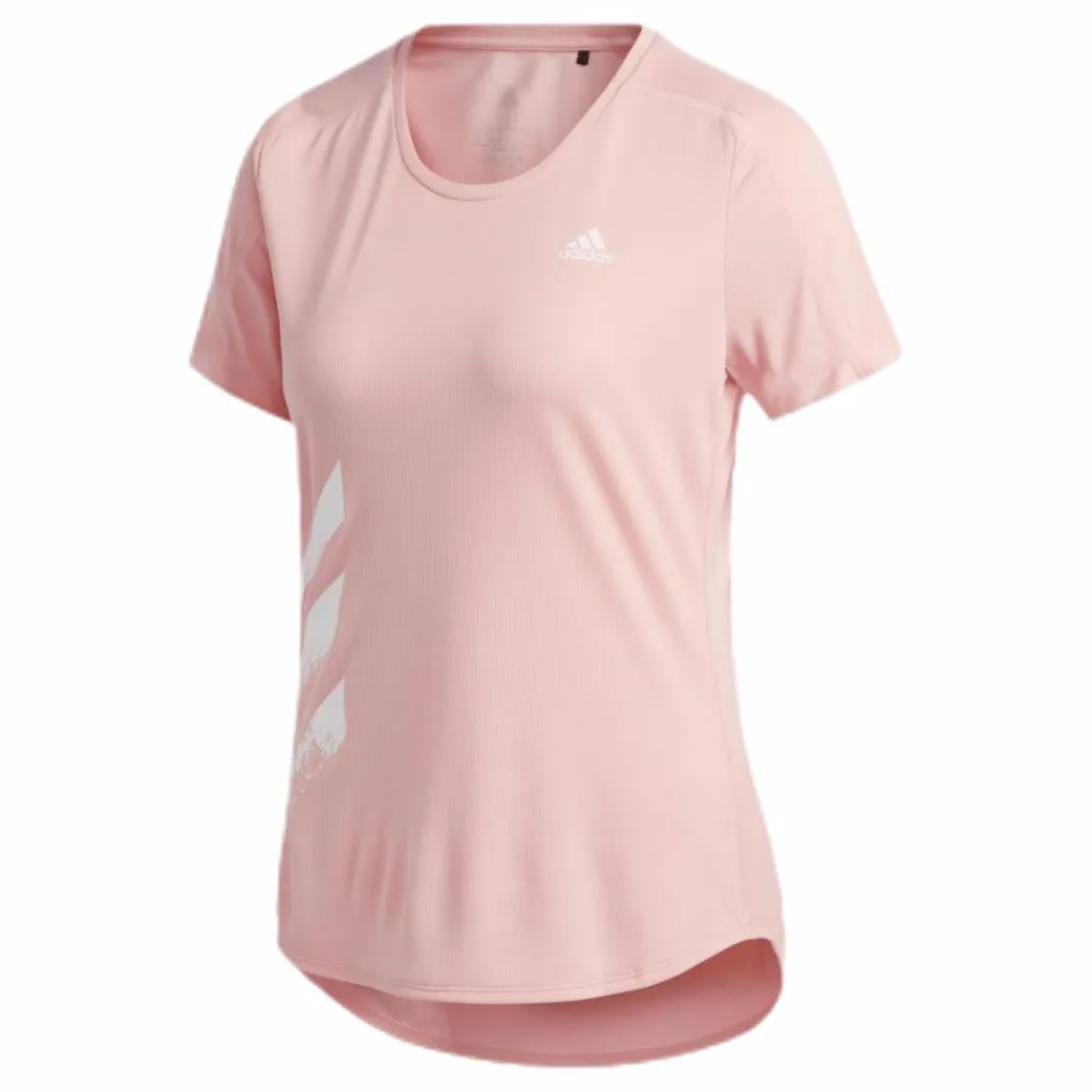 adidas Run It Tee 3S Pink Rosa Sale