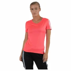 adidas Run 3S Tee W Pink Rosa New