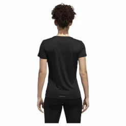 adidas Run 3S Tee W White/Black Svart Discount