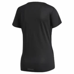 adidas Run 3S Tee W White/Black Svart Discount