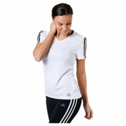 Run 3S Tee W White/Black*adidas Discount