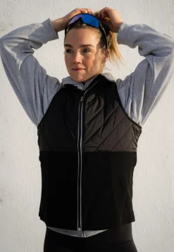 BLACC Run Slim Vest Jet Black Svart Clearance