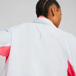 Puma Run Ultraweave Jacket W Icy Blue-fire Orchid Vit Outlet