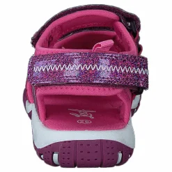 Leaf Runn Dk Pink Rosa och Lila Clearance