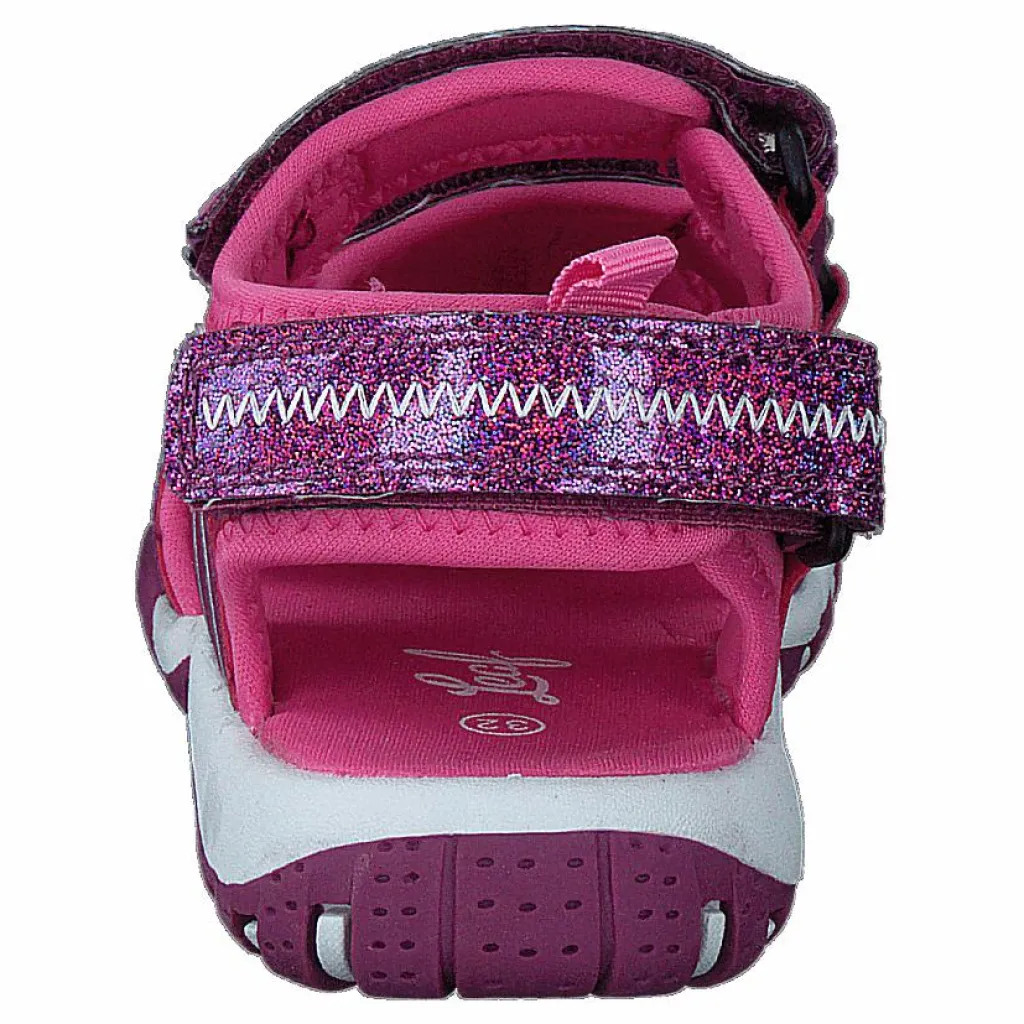 Leaf Runn Dk Pink Rosa och Lila Clearance