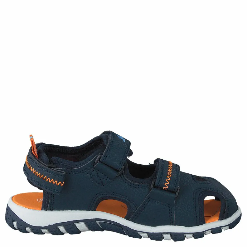 Leaf Runn Navy/orange Blå New