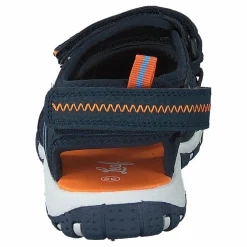 Leaf Runn Navy/orange Blå New