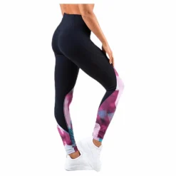 Under Armour Rush Legging Print Black Svart Best