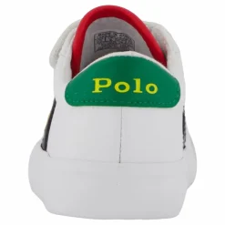 Ralph Lauren Junior Ryley Ps T-white Tumbled/navy/green W/ Vit New